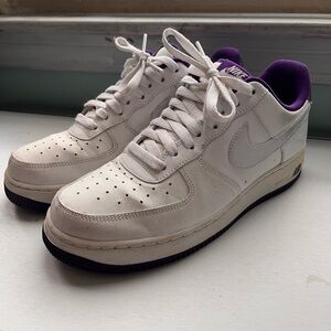 Nike Air Force One Low Purple White